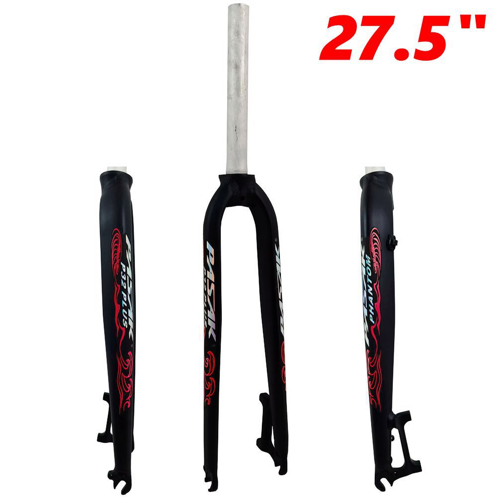 Picture of PASAK bicycle front fork mountain bike aluminum alloy hard fork 26-inch 27.5-inch disc brake quick release opening