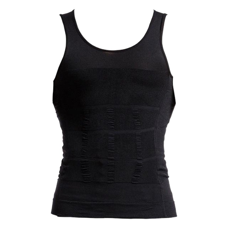 Wholesale Men's Vest Shapewear Breathable Fitness Tight-Fitting Tummy Control Waist Cincher Slimming Plus Size
