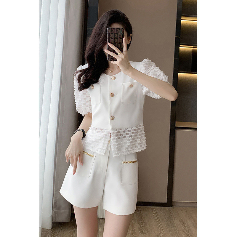 2025 Xiaoxiangfeng Suit Women's Summer New Style Salt-Based Light Mature Summer Dress