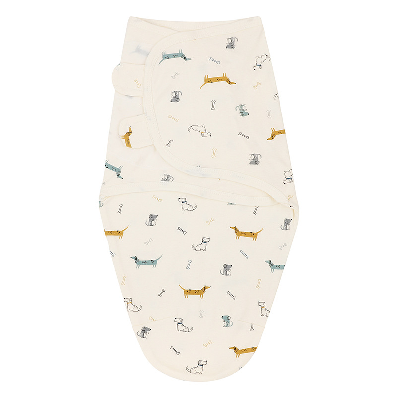 Picture of Yinmei cotton baby swaddling towel newborn anti-shock baby sleeping bag printing Four Seasons baby quilt cross-border