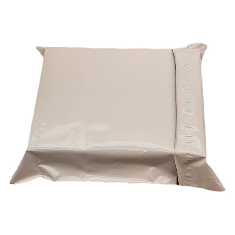 Ins Milk Tea Color Waterproof Express Bag High-End Milk Apricot Airplane Box Packaging Express Bag E-Commerce Logistics Packaging Bag
