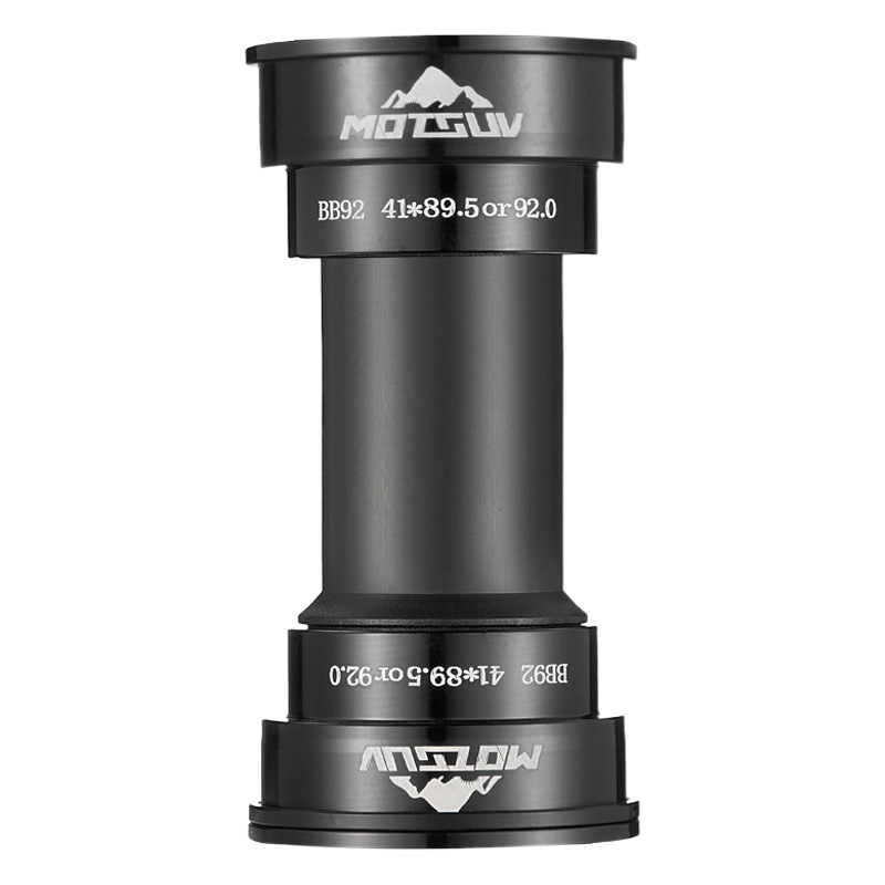 MOTSUV Mountain Bike Road Bike BB Axle BB92 Axle CNC Aluminum Alloy Integrated Press-in Axle