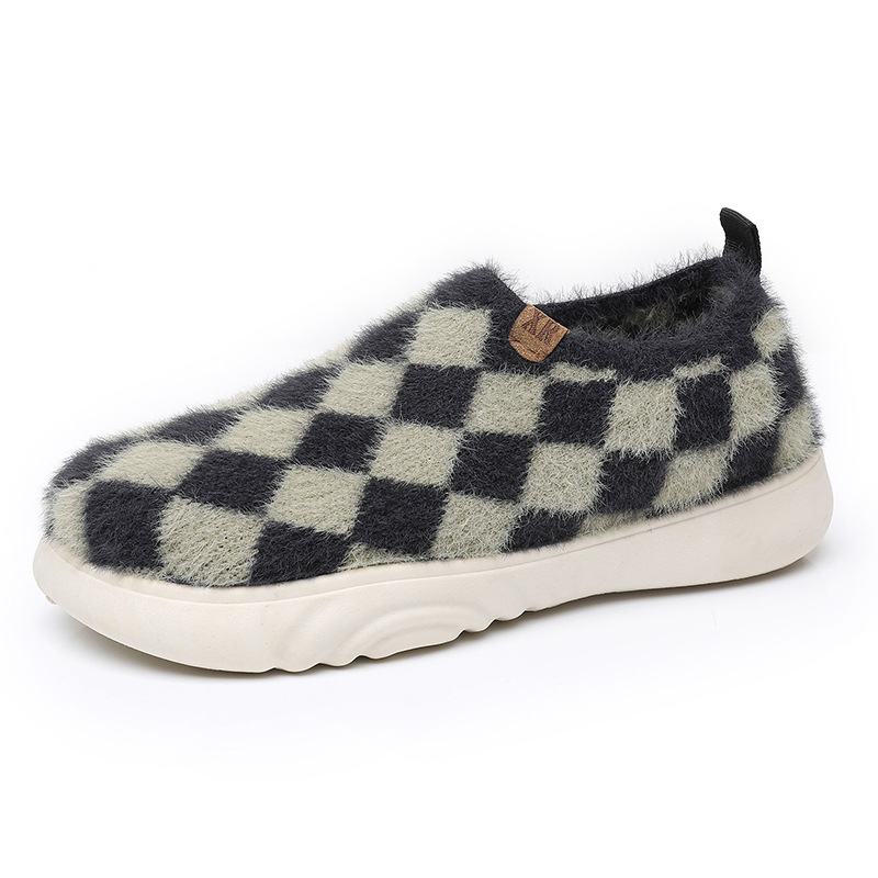 Picture of Shoes women's 2025 autumn and winter new single shoes casual daily soft-soled wool shoes are light and comfortable and one-foot women's shoes