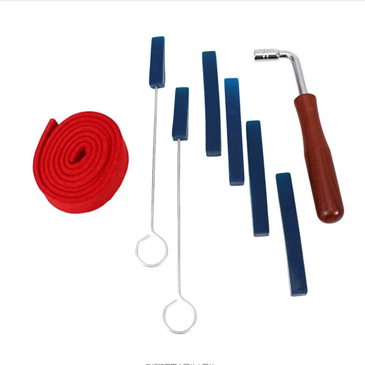 In stock wholesale Cui's piano tuning tool piano tuning suit tool 12 average rhythm stop tape