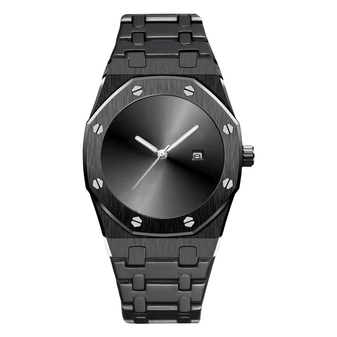 Black Hole Concept Watch Men's Simple Glossy Normcore Style Scaleless Y2K Men's Watch Export Popular Watch for Men