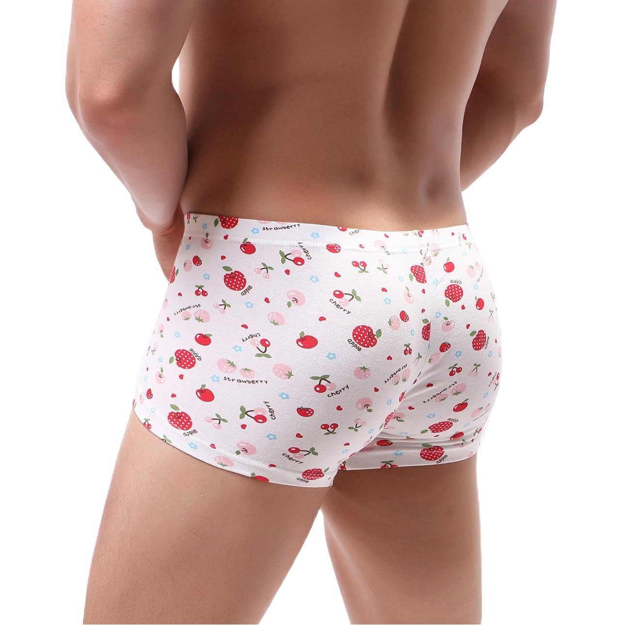 YUTATA fish tower foreign trade European size cartoon cotton men's U-shaped bag boxers cute men's underwear B176