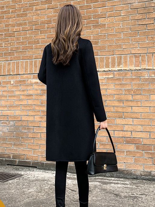 Picture of Double-Sided Cashmere Outwear for Women 2025 New Classy Slim Slim Wool Outwear for Women Wholesale