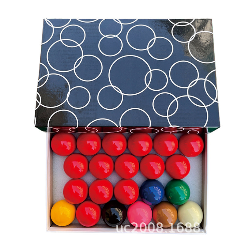Picture of Direct selling English snooker table 52mm solid resin adult standard billiard accessories training ball batch