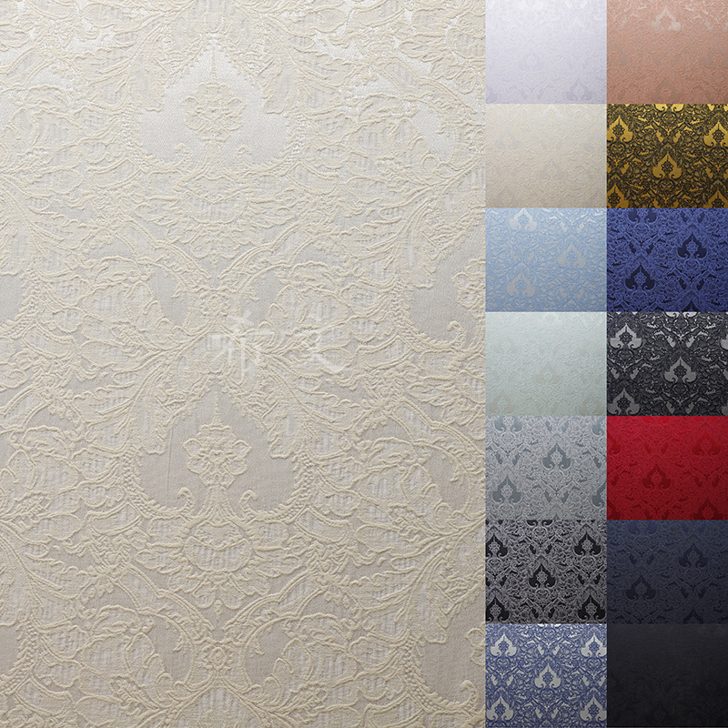 Picture of Three-Dimensional Relief Jacquard Fabric Spring Soft Classical Jacquard Micro-Elastic Cotton Fabric Chinese Suit Han Dynasty Clothing Fabric