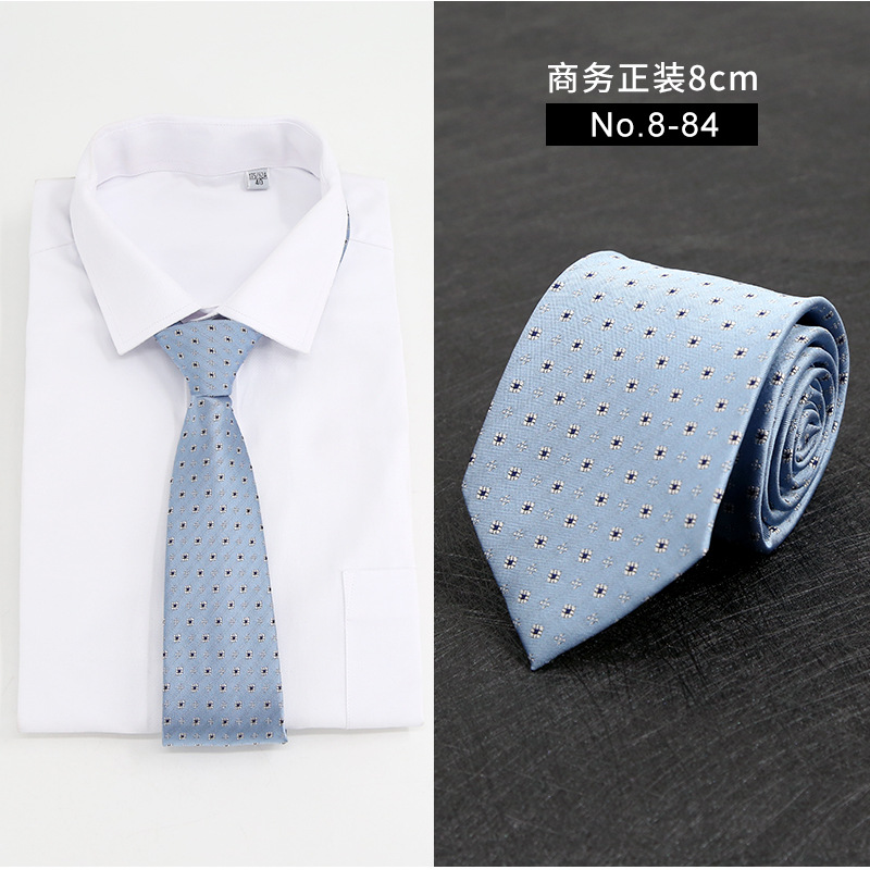 Picture of New Style Tie Men's Formal Business Casual Simple Style Solid Color Striped Arrow-Shaped Tie Manufacturer Ready Stock Wholesale