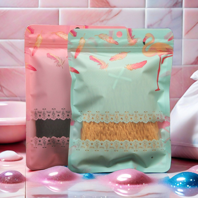 Underwear Packaging Bag, Socks, Stockings, Ziplock Bag, Leggings, Kidsren's Mask, Frosted Bag, Plastic Bag, Cute Packaging Bag