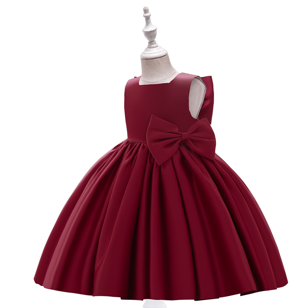 Picture of Children's Princess Dress Baby Childhood Dress Birthday Stylish Host Piano Costume Little Girl Princess Dress