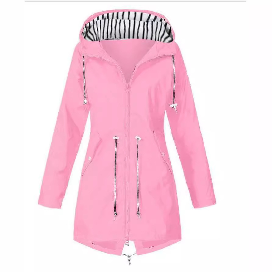 Picture of Europe and America Three-in-One Outdoor Hooded Mountaineering Suit Women's Four Seasons Zipper Jacket
