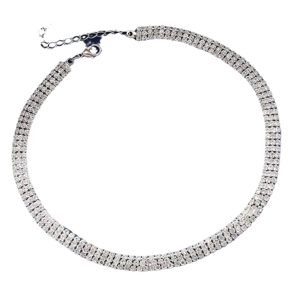 Cross-border European and American Hot Necklace Simple Style Dinner Accessories Bridal Jewelry suit