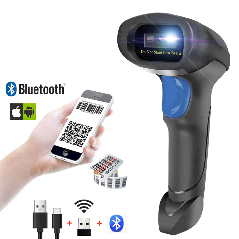 Kefar L8Bl Bluetooth 2D Barcode Reader Wireless Scanner