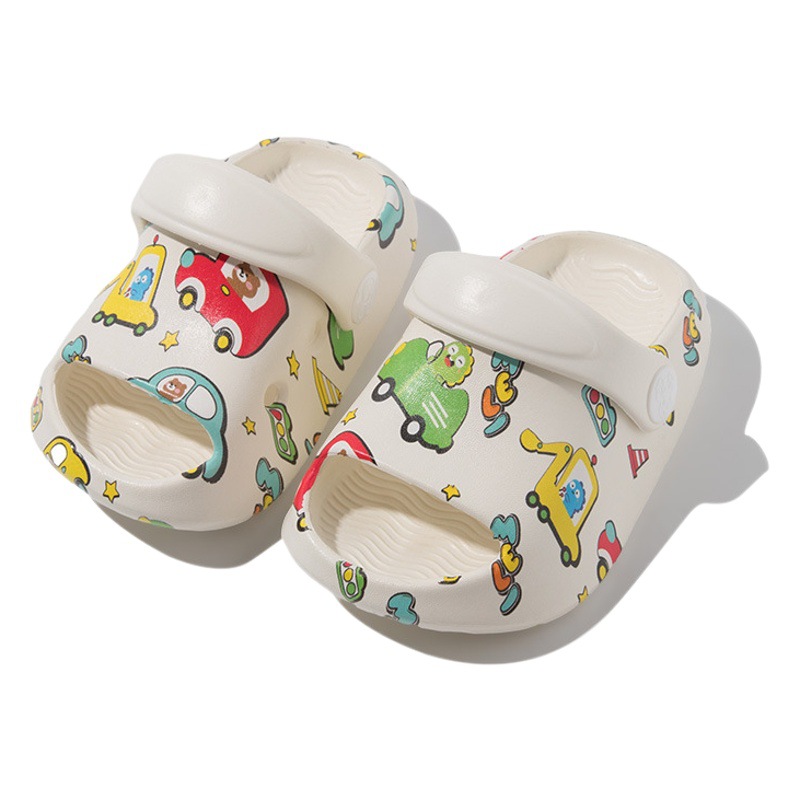 Summer New Children's Cave Shoes Boys and Girls Cartoon Printed Soft Sole Indoor and Outdoor Sandals Sandals Wholesale