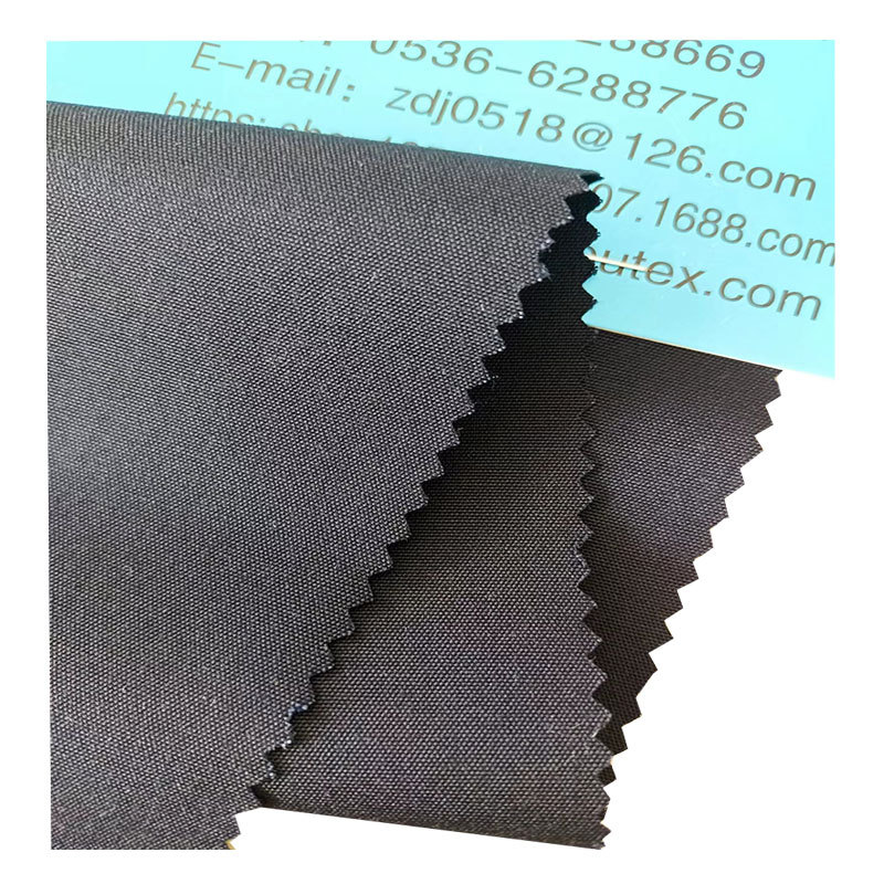 32/2STR polyester viscose plain weave 65% polyester fiber 35% rayon professional windbreaker jacket suit fabric