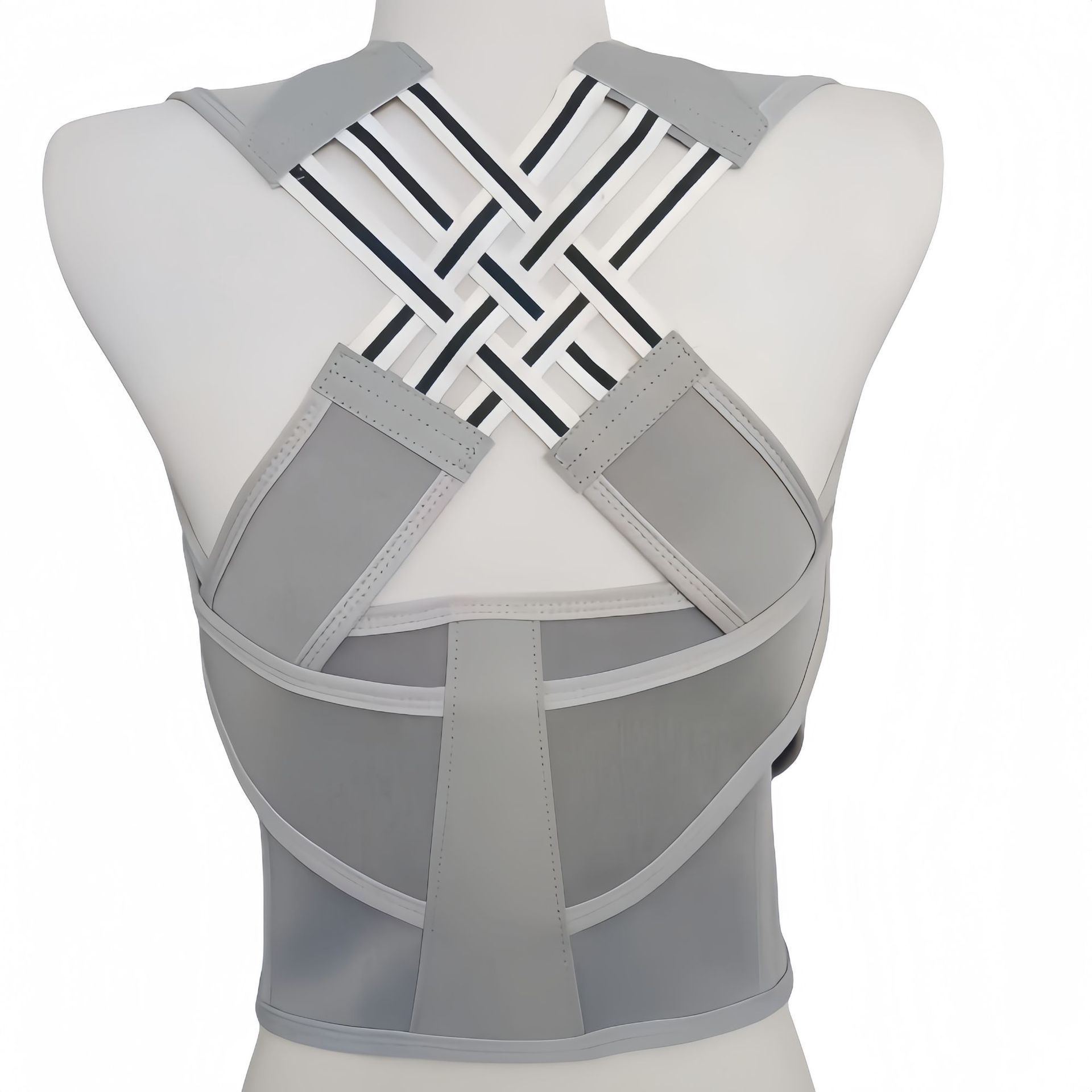 Picture of Cross-border Adult Male and Female Adult Strap Open Shoulder Anti-humpback Strap Back Strap Waist Protection Shake Tone Explosions