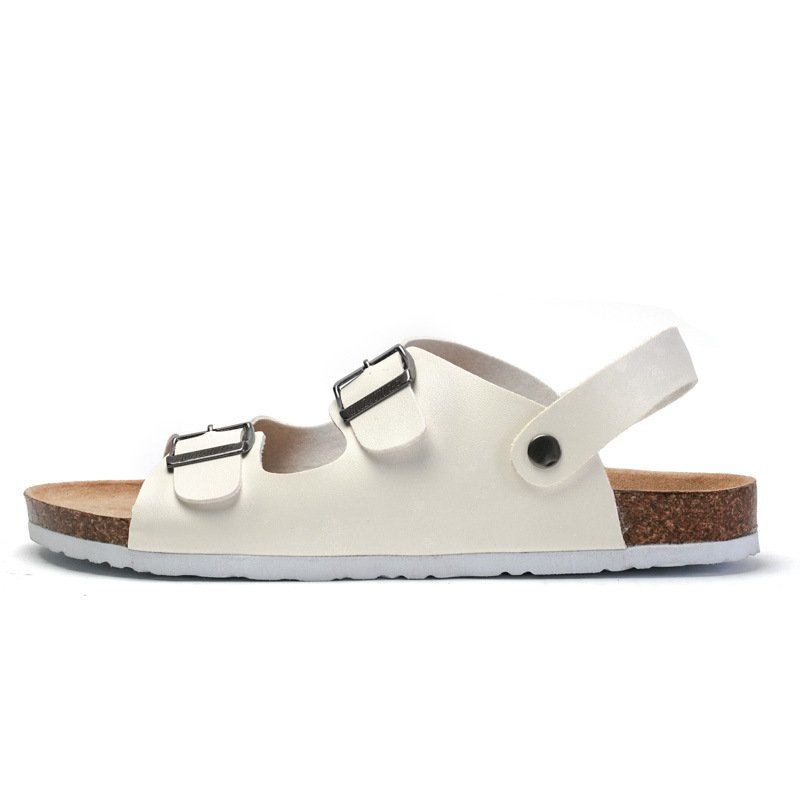 Picture of Foreign Trade Slippers Men's Summer Fashionable Flip-Flops Men's Cork Beach Korean Style Clip Foot Couple's Leather Sandals and Slippers Women's Summer