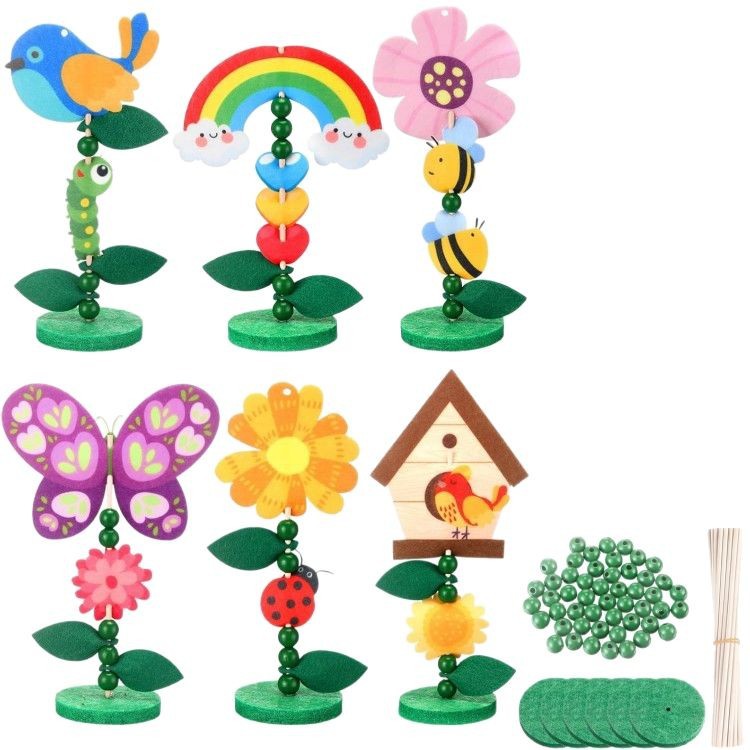 Picture of Cross-border children's toys DIY felt cloth creative educational toys spring handmade educational toys suit
