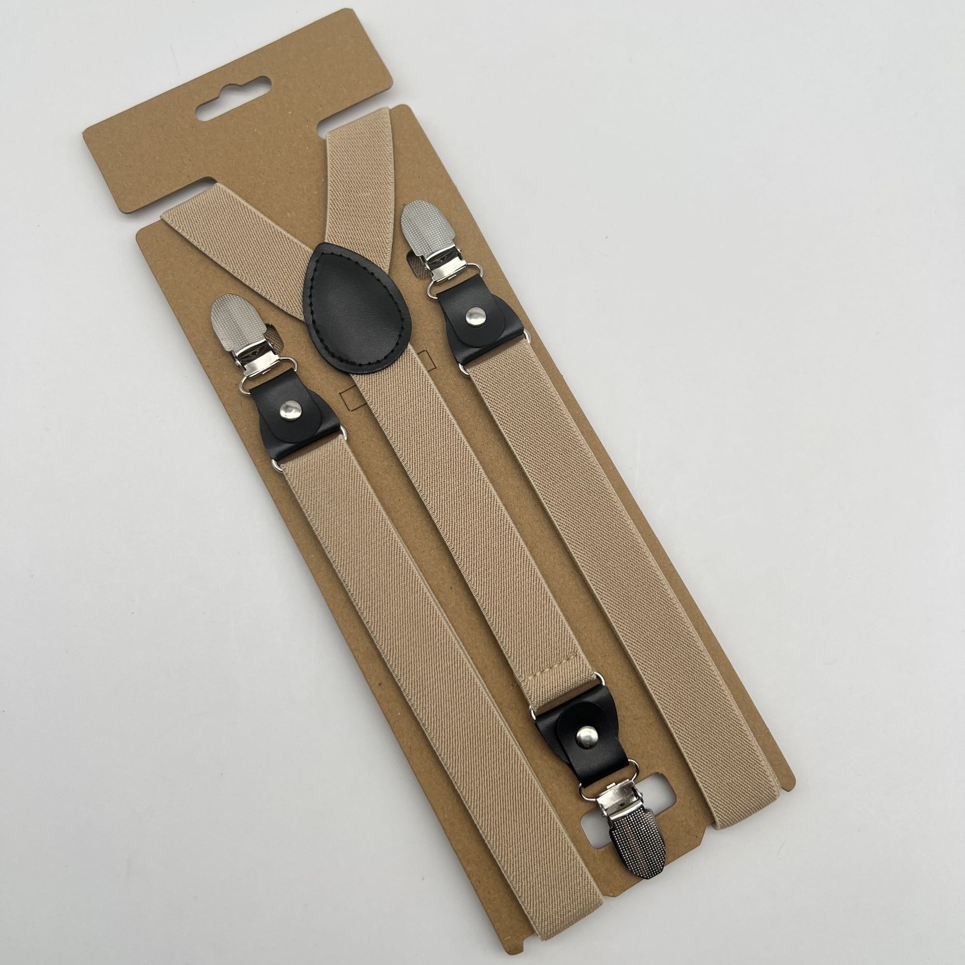 Picture of Cross-Border Supply 2.5cm Adult 3-Clip Elastic Suspenders Unisex Strap Clip-On Style Shoulder Strap