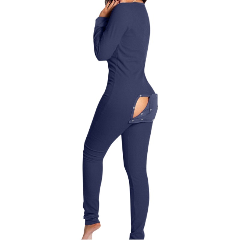 Foreign trade European and American Amazon jumpsuit printed pajamas women's clothing XX0048