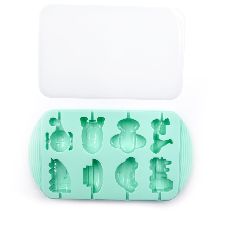 Picture of New Fruit Pass Tool Lollipop Mould with Lid Lollipop Mould Silicone Sugar Mould Cheese Stick