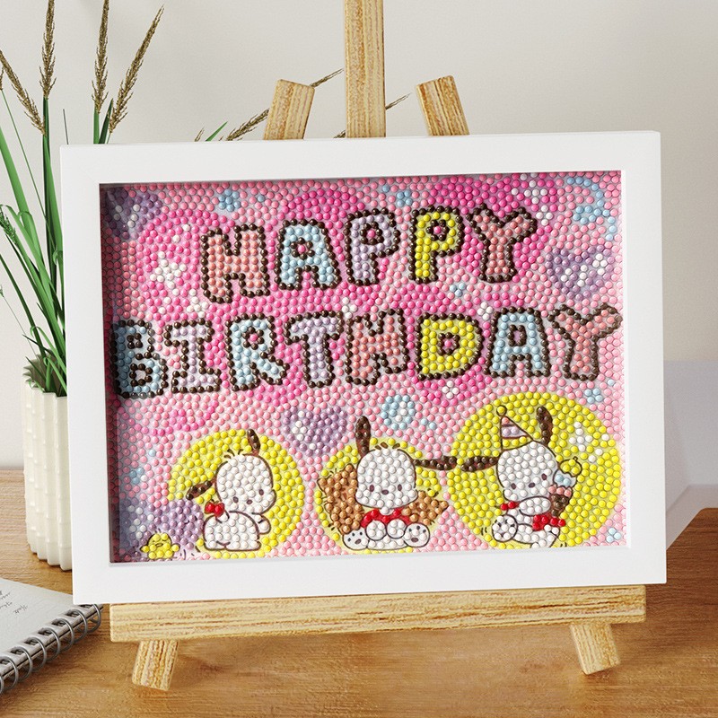 Picture of Children's DIY Diamond Painting Wholesale Princess Diamond Stickers Rabbit Dot Diamond Painting Kindergarten Handmade Educational Toys
