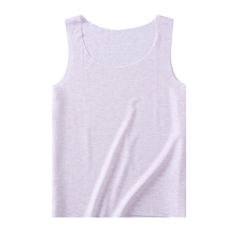 Picture of Children's Seamless Mesh Vest Thin Sleeveless Shirt for Boys and Girls Cool Boneless Breathable Bottoming Shirt Pajamas Wholesale