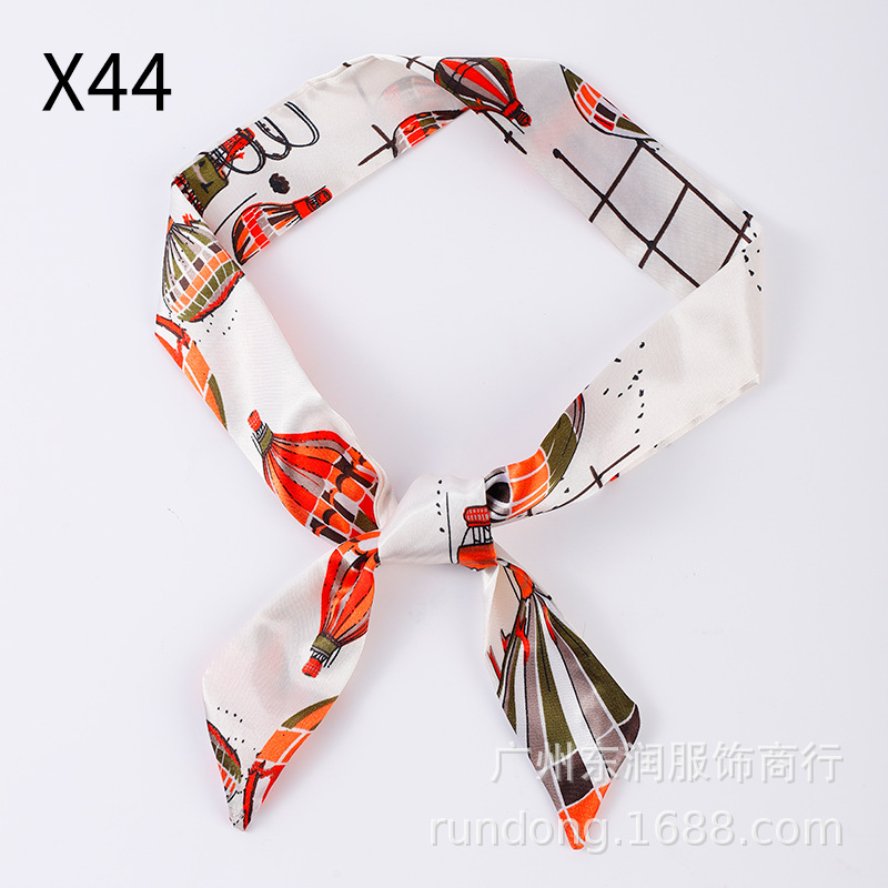 Picture of Gift Box Silk Scarf Straps, Narrow and Long Bags, Silk Scarf, Headband, Streamer Scarf with Decorative Small Silk Scarf Wholesale
