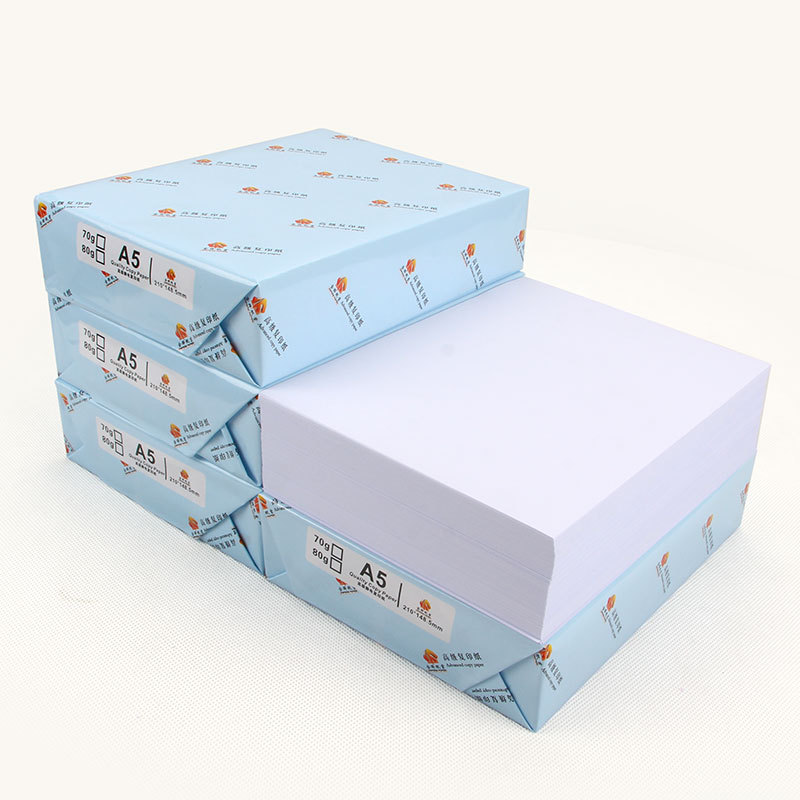 Picture of A4/A5 Printing Paper 70g Thickeneded 500 Sheets Package High-Definition Copy Paper Original Wood Pulp Non-Cardboard Printing Shop Exclusive