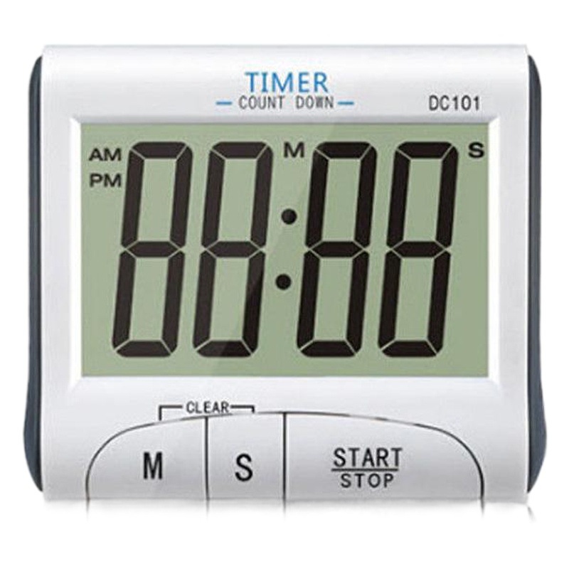 DC101 kitchen timer timer thin large screen electronic timer kitchen reminder