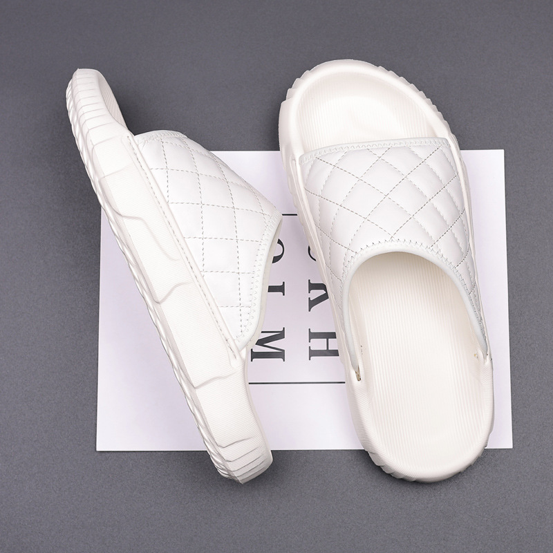 First Layer Sheepskin 2024 Summer New Men's Slippers Genuine Leather Outer Wear Sandals Men's Beach Shoes Men's Shoes