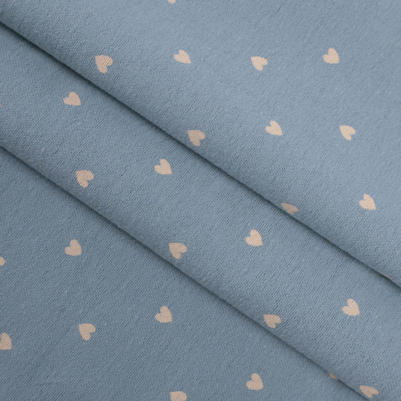 Picture of in stock cotton sanding printed fabric 5.2cm floral cloth women's shirt dress doll cloth