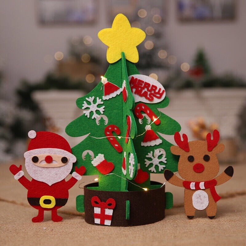 Wholesale manufacture christmas tree christmas gift snowman christmas decoration DIY christmas tree