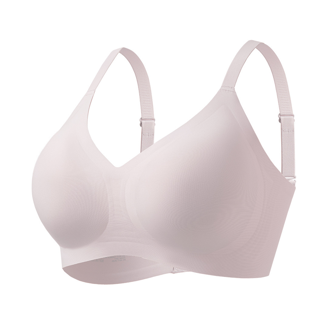 Picture of Cross-Border European and American Popular Temu Xiyin Seamless Bra, Comfortable, Wire-Free Push-Up Anti-Sagging Sexy Women's Intimates