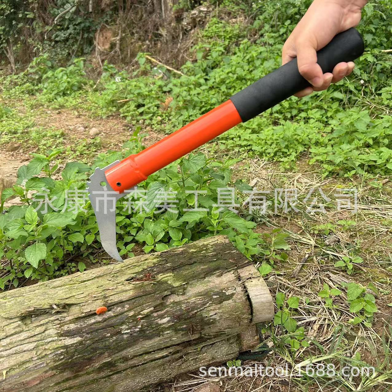 Factory Direct Sales Cross-Border New Reinforced Logging Pickaxe Wood-Moving Device Logging Hook Firewood Tip