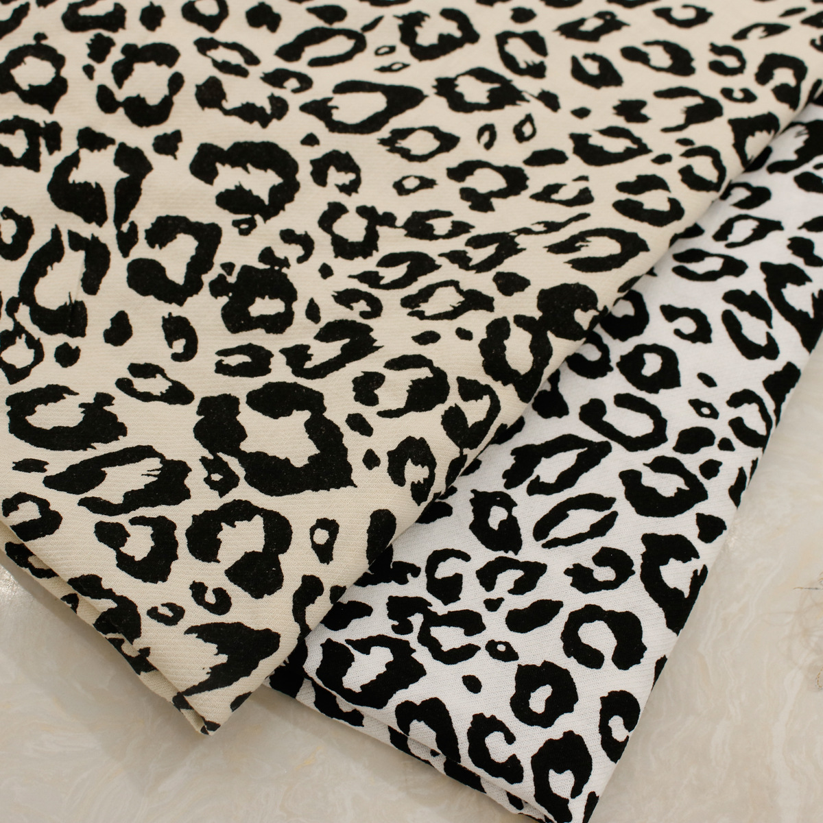 Spring and Summer Leopard Print Twill Bamboo Wash Cotton Fabric Korean Fashionable Boys Shirt Jacket Cotton