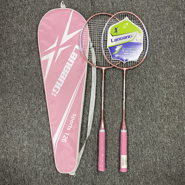 Picture of Lanbang Badminton Racket Couple Alloy Split Racket Training Students Beginners Fitness Badminton Racket 126 Racket