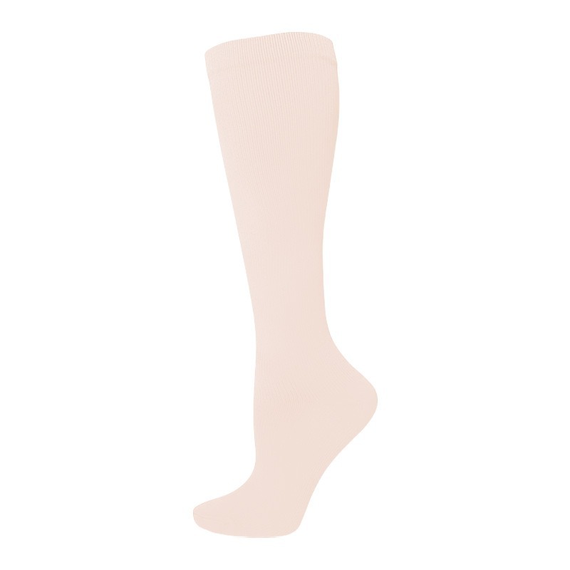 Picture of Cross-border pressure socks calf socks women's four seasons imitation nylon flat socks outdoor sports running stovepipe socks elastic socks