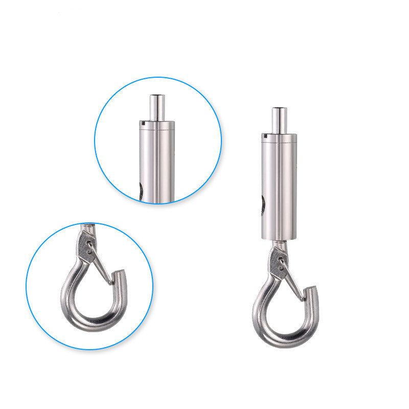 Picture of Wire rope hanging wire card wire hook hanging parts advertising metal safety hook hanging painting hook accessories hanging wire spring buckle