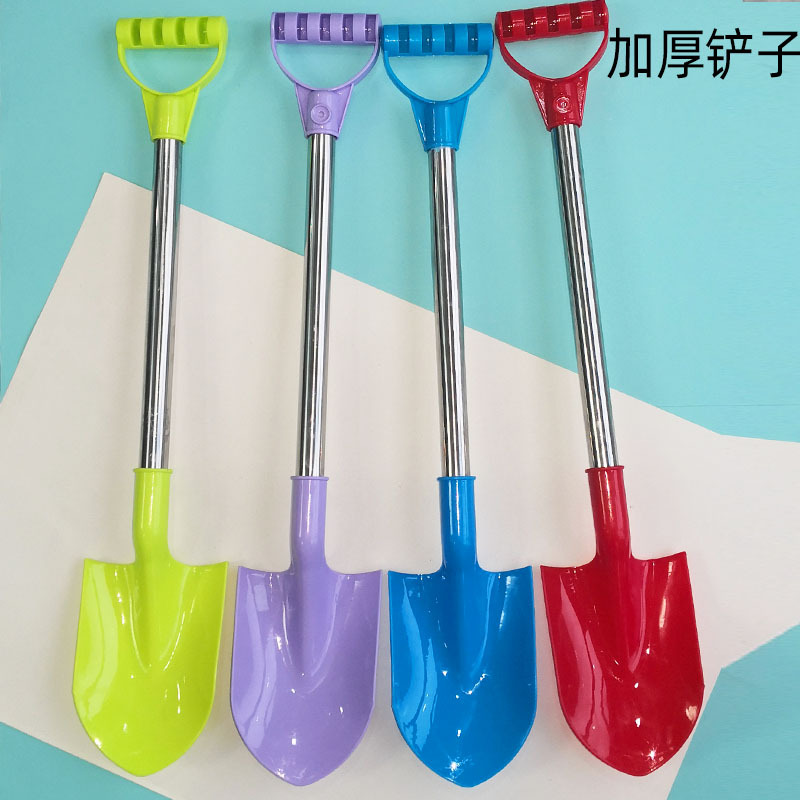Playing snow tools children's beach stainless steel shovel shovel sand digging ground stall supermarket supply gift toys wholesale