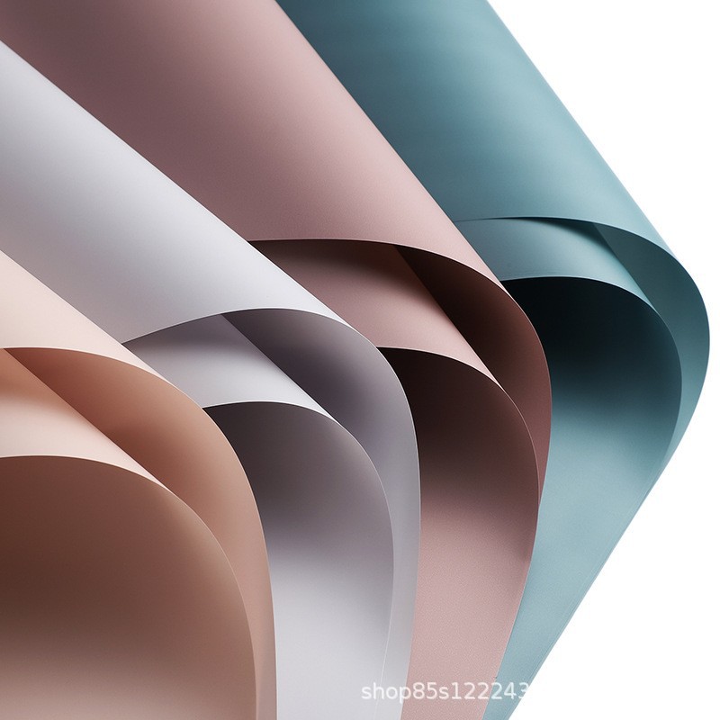 Modi paper flower wrapping paper thickened flower wrapping paper waterproof and opaque rose floral packaging material bouquet wrapping paper