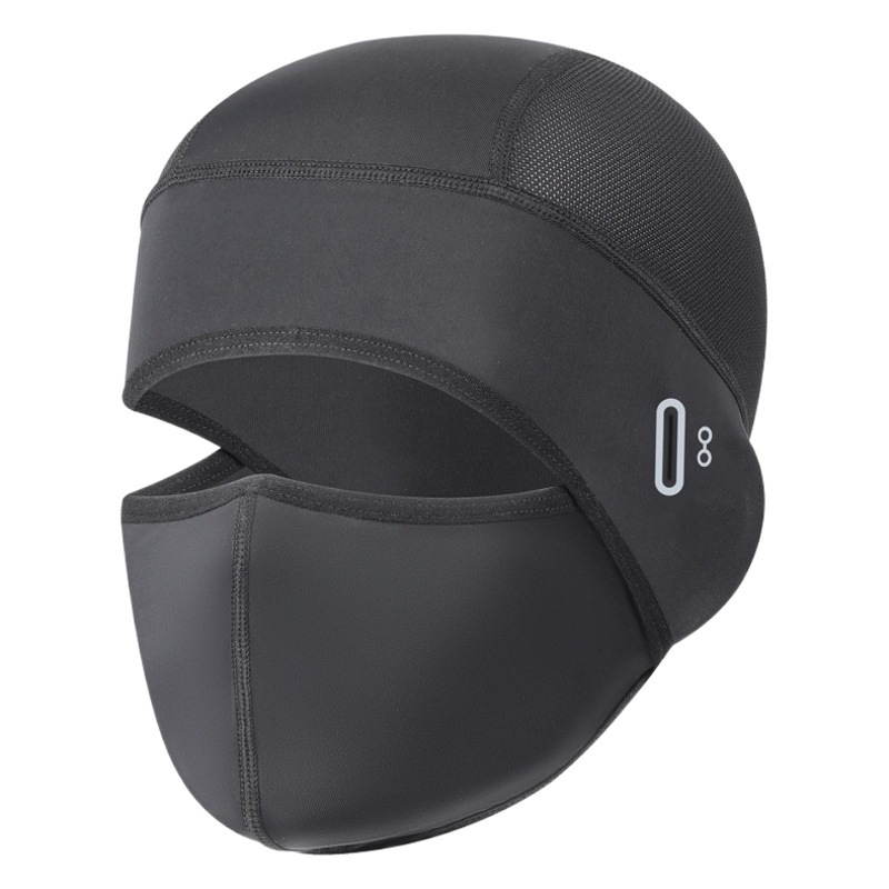 Cross-Border Summer Ice Silk Hood Outdoor Cycling Mask Men's Sun Protection and Sand Protection Face Mask Sunshade Motorcycle Lining Hat