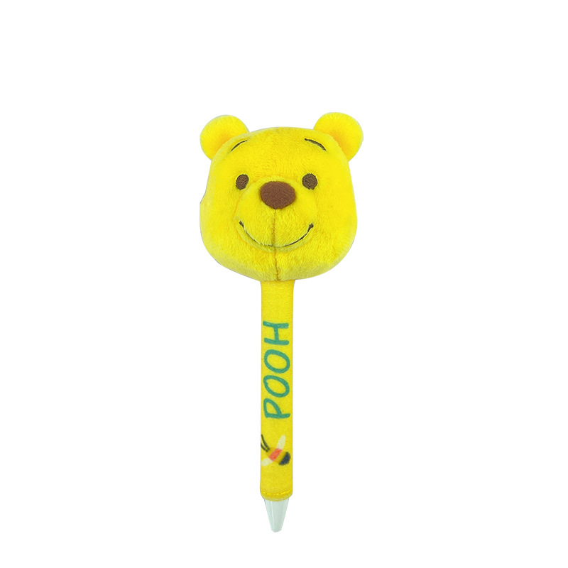Picture of Toy Story Student Press Pen, Three-Eyed Dragon, Strawberry Bear Plush Pen, Office Writing Pen, Plush Creative Pen