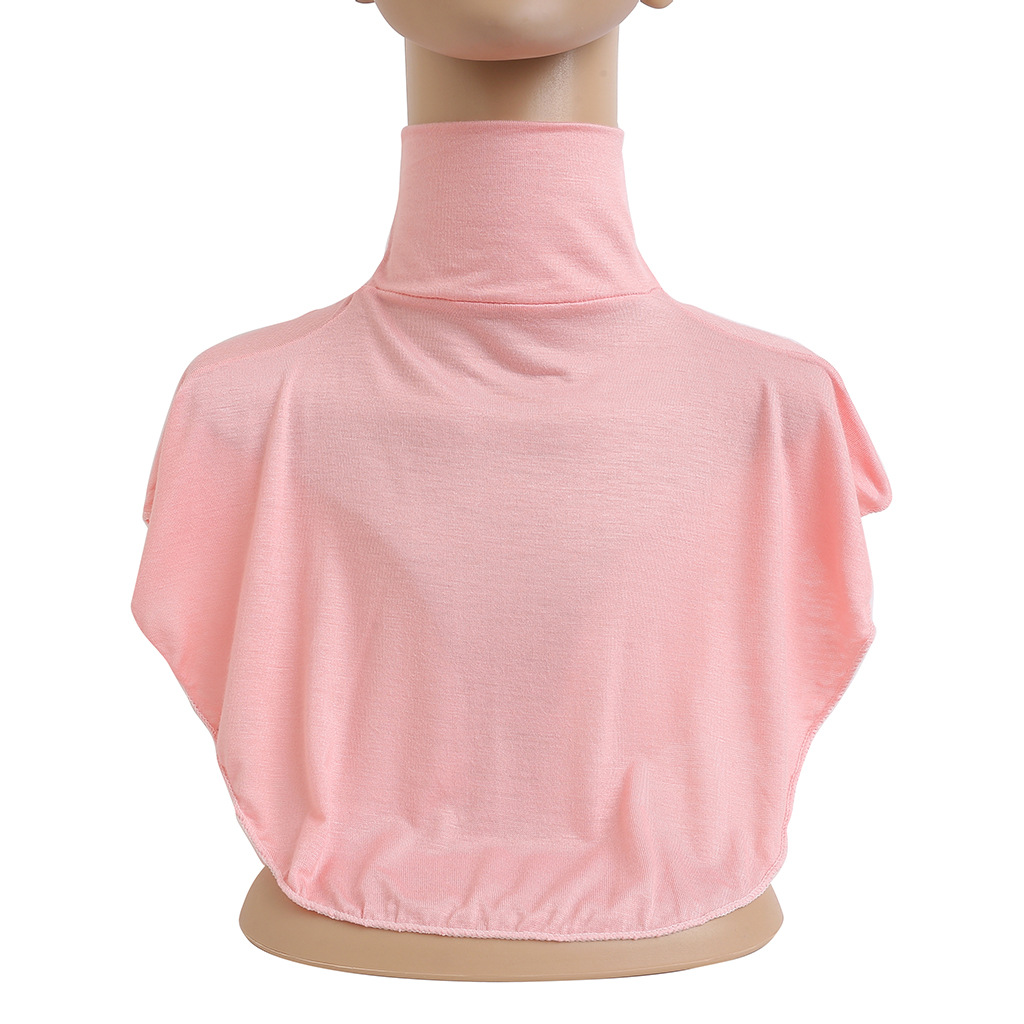 Picture of mercerized cotton collar set arabian ladies collar high collar set neck in stock wholesale H010