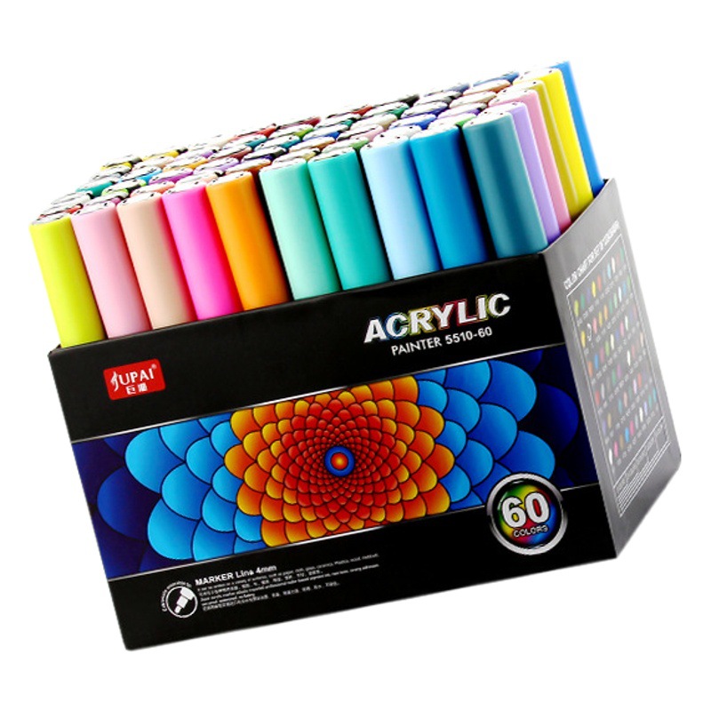 Giant Acrylic Marker Paint Pen Cartoon Graffiti Hand-Painted Stackable Color Student Animation Art Watercolor Pen