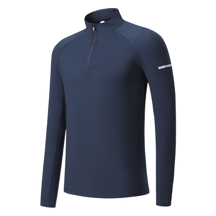 Autumn and Winter half zipper casual jacket sports outdoor comfortable warm jacket team uniform work clothes logo wholesale