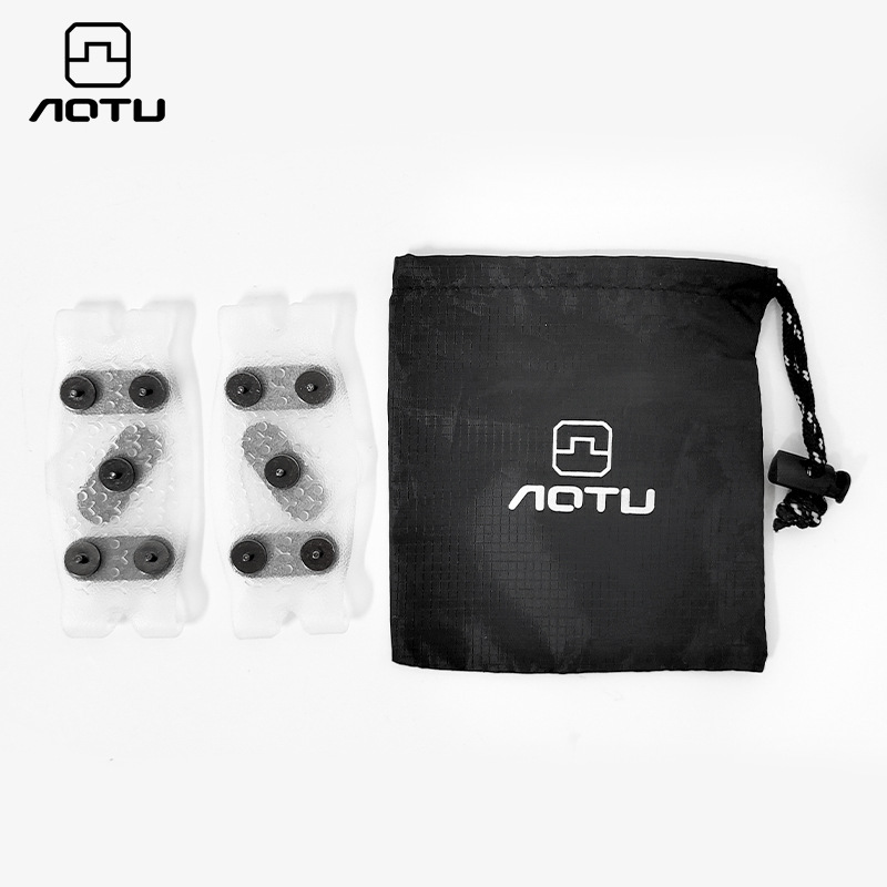 Picture of Ice claw non-slip outdoor snow boots shoe cover for the elderly anti-fall shoe nail chain mountaineering professional winter simple snow claw wholesale
