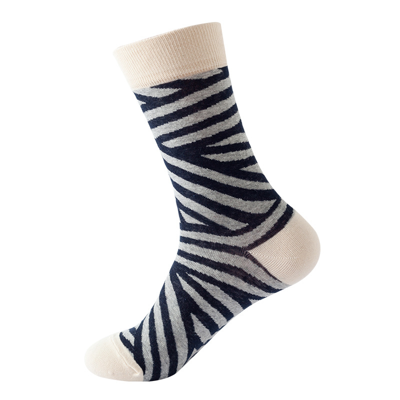 Picture of New Amazon Mid-Calf Socks for Men, Cotton, Women's European and American Ins Style Autumn and Winter Internet Celebrity Trendyy Socks Wholesale
